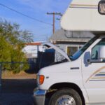Maricopa,,Arizona,-,Jan.,04,2024:,A,Motorhome,Parked,Outside